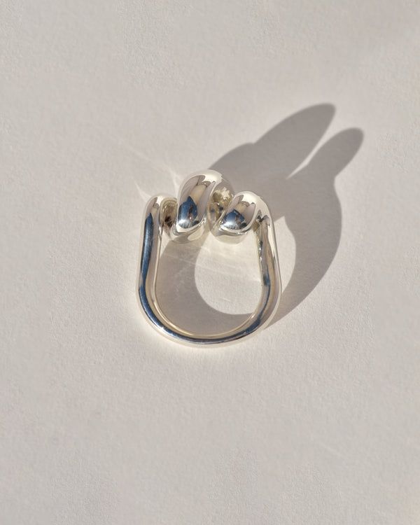 스털링 실버 코르크 스크류 링