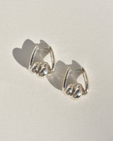 Créoles Lucia en argent sterling