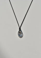 Leigh Miller Sea Stone Pendant Necklace on Silk Cord