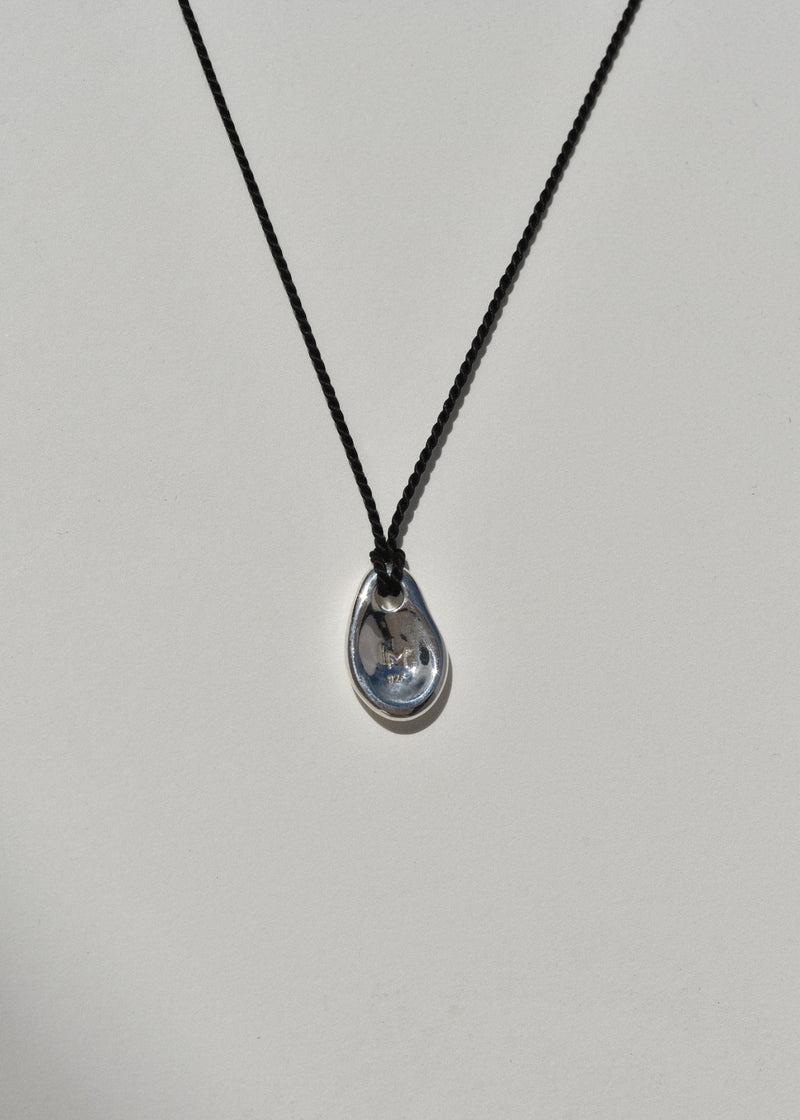 Leigh Miller Sea Stone Pendant Necklace on Silk Cord