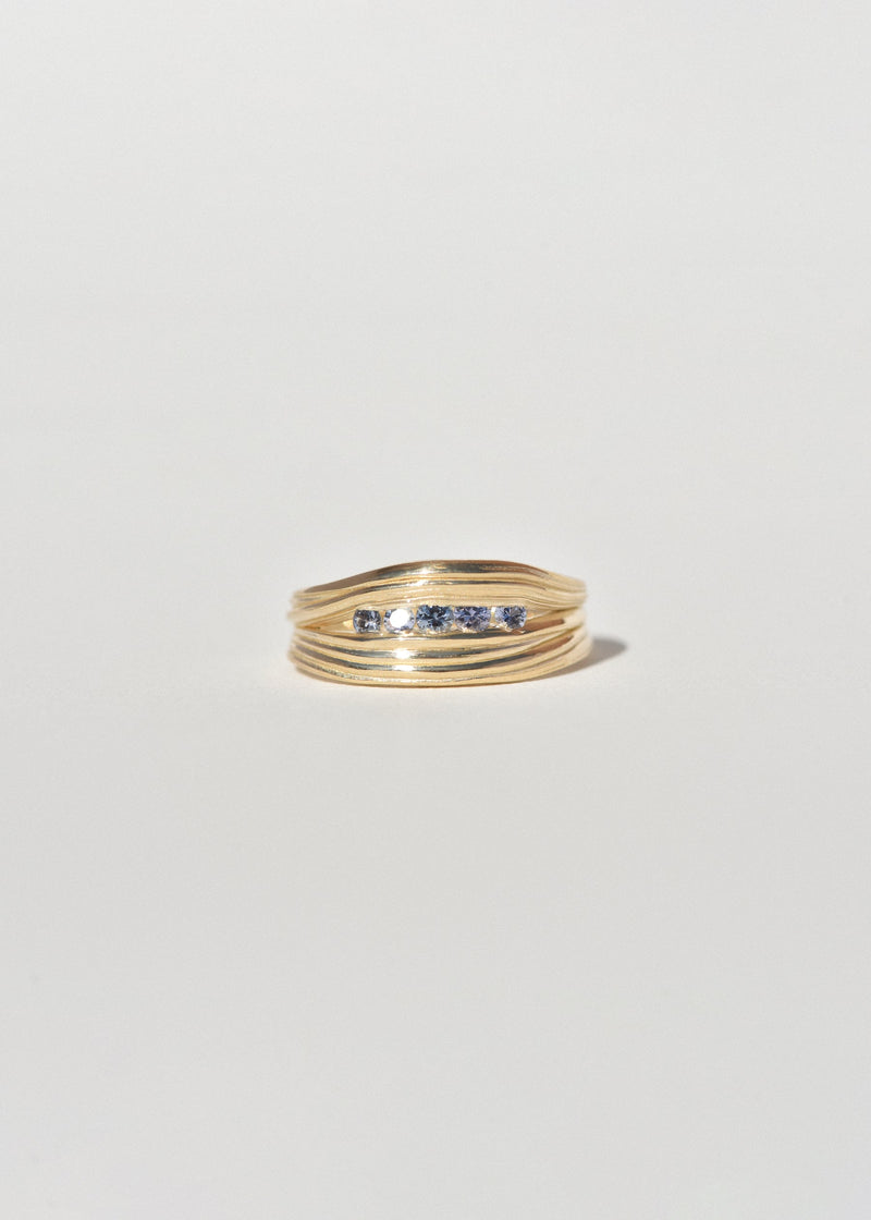 Ligne Ring in 14k Gold, Made-to-Order