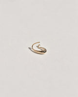 Small Oval Sempre Hoop in 14k Yellow Gold