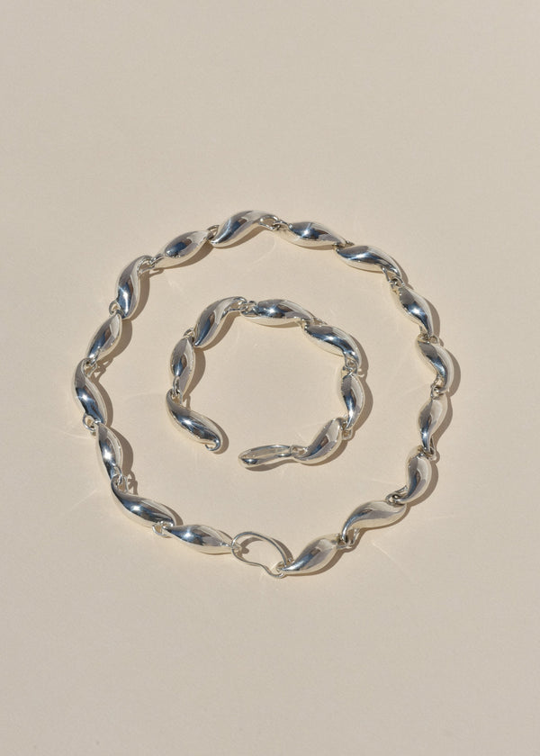 Sterling Silver Sala Chain Bracelet