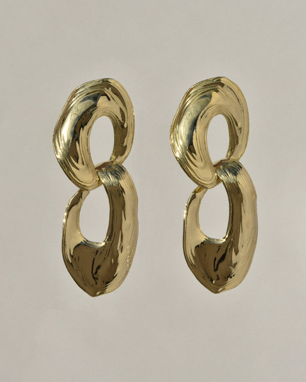 Brass Lecce Earrings