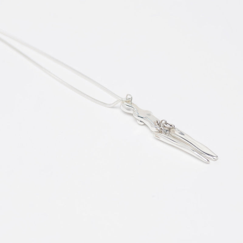 Sterling Silver 'Lil Lady Necklace for Planned Parenthood