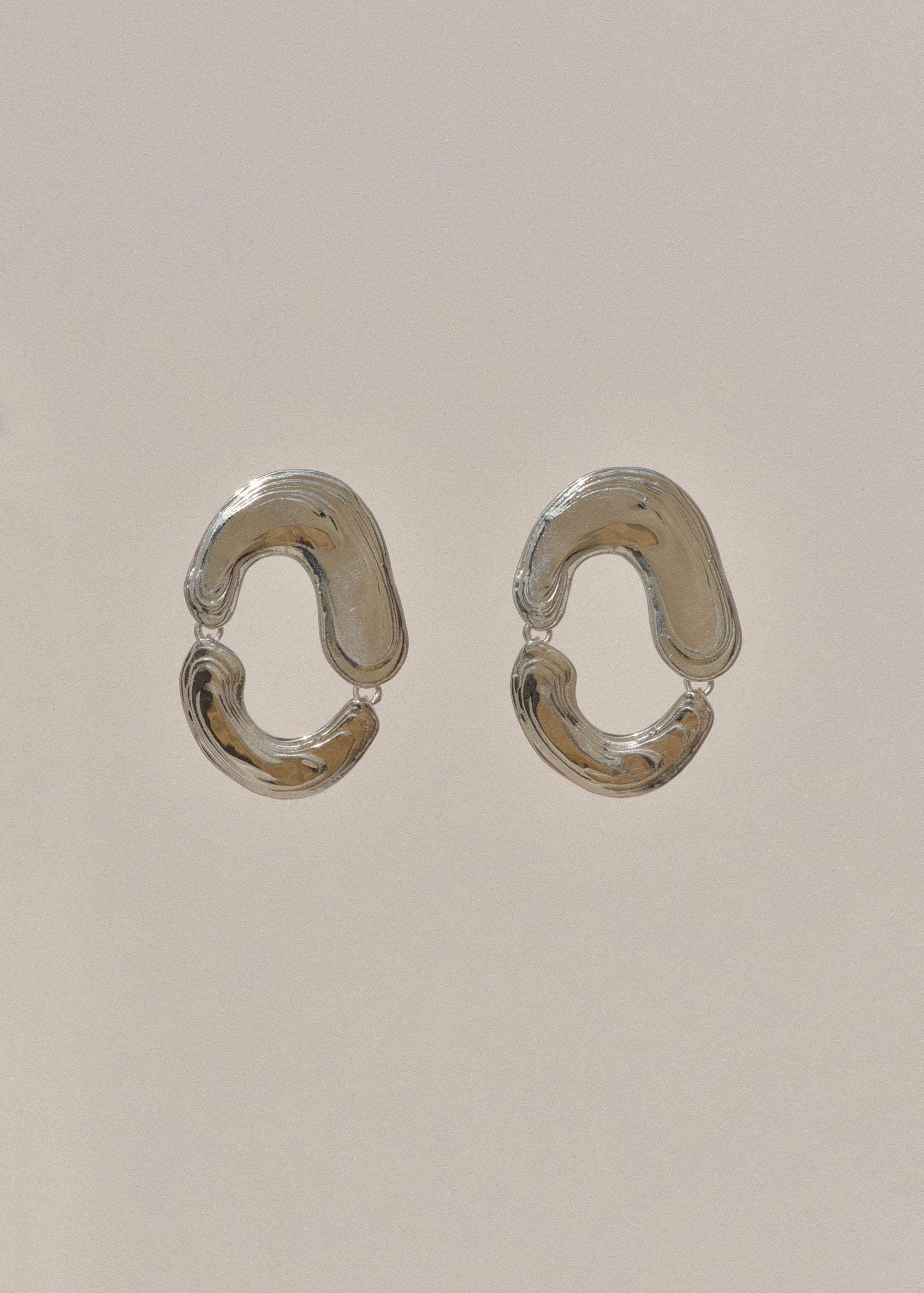 Sterling Silver Swish Hoops – Leigh Miller